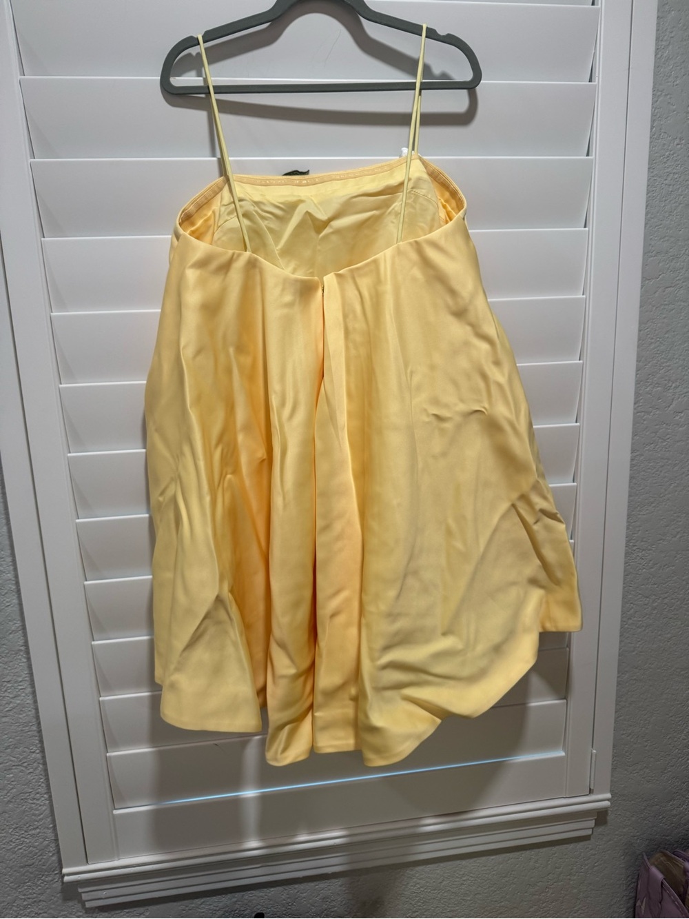 Sorbet Yellow Floral Mini Dress - Picture 3 of 4